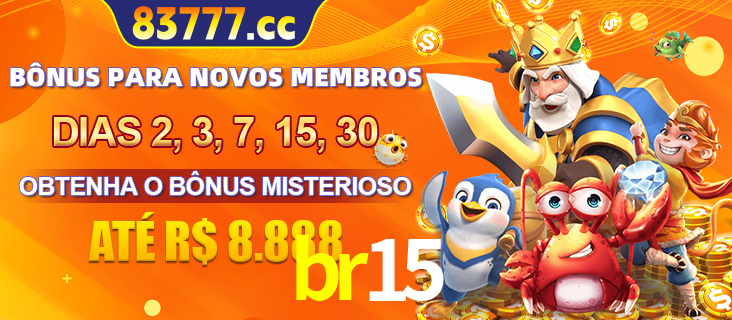 Anúncio dos benefícios para Membro VIP Sênior na plataforma br15, incluindo bônus promocionais, semanais e mensais, ilustrado com o personagem Fortune Tiger.